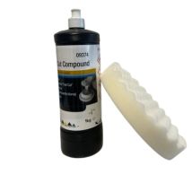 3m 9374 Pasta Abrasiva Universale + 3m 5737 Spugna Ondulata Bianca Diametro 203 Mm