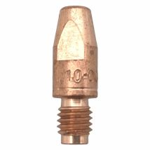 Lot 10 Tubes Contact M8 Aluminium Lorch - D.10mm Longueur 20mm - Fil D.1,2mm - Torche Mig/mag 360a 500a