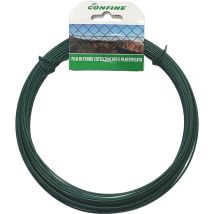 Confine Filo Di Ferro Cotto Zincato E Plastificato Ø Filo Mm.2,40 Mt. 9
