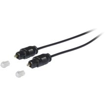 Purelink - Kash 30l502 Toslink Digital Audio Cavo [1x Spina Toslink (odt) - 1x Spina Toslink (odt)] 1.50 M Nero Contatti Connettor