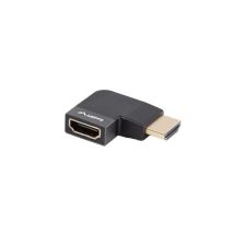 Lanberg Hdmi(f)-hdmi(f) 8k Winkeladapter Aluminium Silber