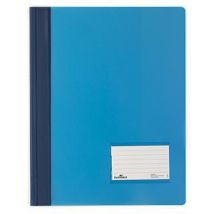 Durable - Schnellhefter Duralux Transluzent Din A4 Überbreite Pvc Blau