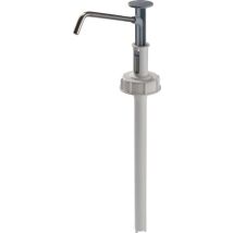 Dispensador de jabón de acero inoxidable para bidón de 10 l – Altura 398 mm – Longitud 174 mm – GREVEN