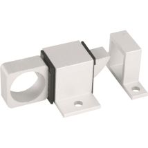 Goupille De Sécurité Pour Fenêtre, Verrou De Verrouillage, Convient Pour Une Fermeture Horizontale Ou Verticale, En Aluminium, Finition Argentée, Vis 