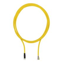 Pilz Anschlusskabel M8 4-polig 5m Gelb PUR IP67 30V 4A mehradrig