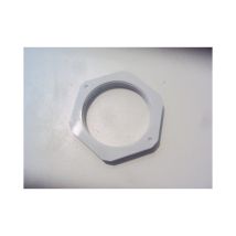 Ecrou Pg36 Plastique Hexagonale 6 Pans Gris Epaisseur 8mm Din Sib Adr G4936110