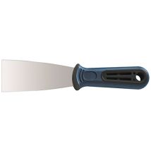 Masilla 50mm Pulido Acero Inoxidable 2k Manija Profispachtel Espátula De Pintor Masilla Universal