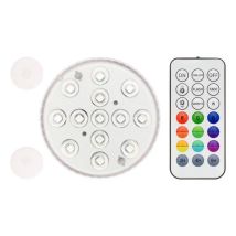 Base Led Submersible Ø8,5cm Led Rgb Ip68 Avec Télécommande Lotti
