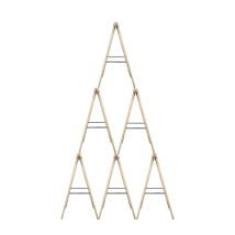 6x Holz-klappbock Untergestell Holzständer Weihnachtsbaum Diy Fichte Bis 80kg
