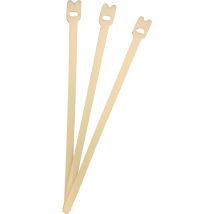 Fastech Collier De Serrage Auto-agrippant Pour Grouper Partie Velours Et Partie Agrippante Blanc 10