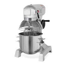 Vertes Professionelle Teigknetmaschine Knetmaschine Teigmaschine Mit Planetenrührwerk, 20l Kapazität, Edelstahl Rührschüssel, Rührblatt, Knethaken Und