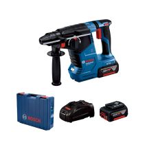 Bricoline - Bosch Werkzeug - Akku-bohrhammer 18v, 2 X 5,0 Ah Akkus, Ladegerät 0611923021