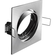 Spot De Plafond Porto-k Ip20 Carré En Acier Inoxydable Z Reg - V-pran6-02