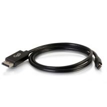 C2g 84301 2m Mini Displayport Auf Displayport Adapter Kabel M/m - Schwarz