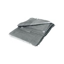 Toldo Gris Bioclimático 3x4 M Con Ojos De Refuerzo