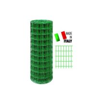 Réseau Électrosoudé De Type Italie 75x60 En Plastique, Longueur 25 Mètres, Hauteur 60 Cm