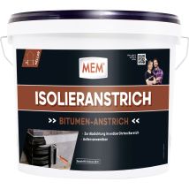 Mem - Isolieranstrich 10 L Deckaufstrich Schutzanstrich Bitumen