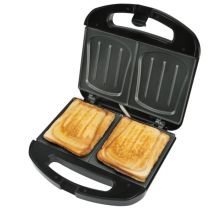 Sandwichera Bourgini 125010 Classic Panini Grill Plus 750W – Placas antiadherentes – Compacta – Indicadores luminosos