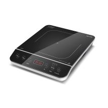 Caso 2008 Touch 2000 - Piastra Di Cottura A Induzione, In Vetroceramica, Colore: Nero/argento
