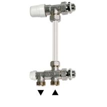 RBM – Kit termostático ad angolo 1/2 – Cuerpo: Latón niquelado – Juntas: Elastómero – Tapa: ABS resistente a golpes – Válvula: Micrométrica