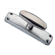 Cremone 1bx Map Con Pomolo In Acciaio Inox - Zincato - 1bx