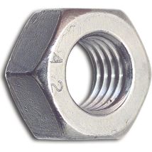 Hispanox - Din934 M14 Edelstahl A2-70 Sechskantmutter, Gleitmobeschichtet Transparent