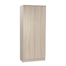 Mehrzweckschrank Mit Zwei Türen Light Elm 62x34x H147 Cm