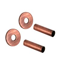 Arteclima - Kit Revestimiento De Pared En Latón Para Válvulas Decorativas De Radiadores Ø12-ø16 En Color Cobre 3181870mr Cobre