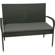 Bank-auflage 112 X 48 X 5 Cm Anthrazit Auflage Sitzauflage Bankauflage - Go-de