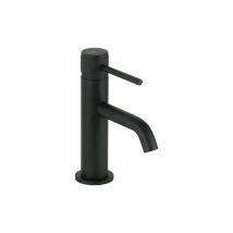 Gattoni Rubinetteria - Mezclador De Lavabo Negro Mate Con Maneta De Lujo Gattoni Beta 2482/24no Negro Mate - Sin Desagüe
