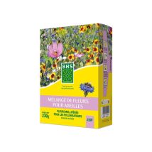 Mélange De Graines Fleurs Sauvages Bhs 230 G - 26 Variétés Annuelles Pour Abeilles