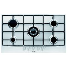 Placa De Cocción Glem Gas Gt955ix Inox 11300 W Acero Inoxidable