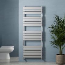 Galiflo - Chrome Flat Panel Heated Towel Rail Bathroom Radiator 1600 X 600mm
