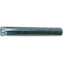 Tubo Estufa 200mm 0,8mm Ac Galv Exojo 1 Metro Longitud