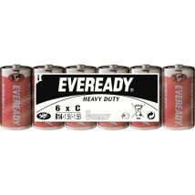 Eveready Shd Batteria 1/2 Torcia Zinco Carbone 1.5 V 6 Pz.