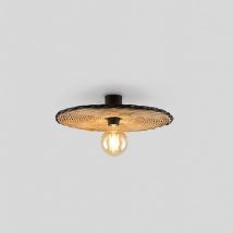 Faro Barcelona - Costas Ø400 Applique/plafoniera In Rattan H170 62173-78