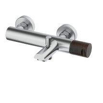Mitigeur Bain-douche Inox Finition Robinet: Inox - Nogal
