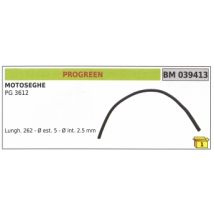 Tubo Pescamiscela Progreen Motosega Pg 3612 Lunghezza 262mm Øesterno 5mm 039413