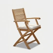 Sillón Plegable De Jardín De Teak Mirage