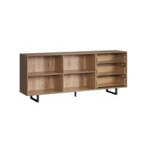 Sentra Bücherregal Eiche Dekor – Elegantes Regal für Wohnzimmer – Hochwertige Verarbeitung – 224087092