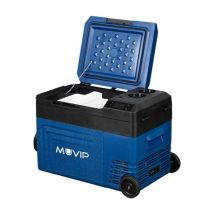Nevera Compresor Portatil Blue 22 Litros - Temperatura Entre -20o/+20o - 60w - Doble Zona - Asas De Transporte Y Tirador - Ruedas - Compresor 