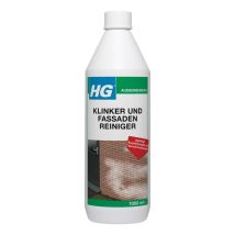 HG Klinker und Fassaden Reiniger – 1 Liter – Entfernt Verschmutzungen, Zementschleier – Schnell und gründlich