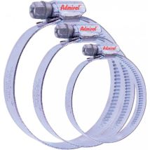 Abrazadera de tornillo 40 - 60mm – Acero brillante – 6-Kant
