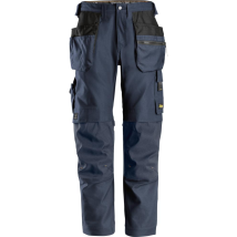 Snickers Workwear - Stretch-arbeitshose Canvas+ 6224 Navy Gr. 46