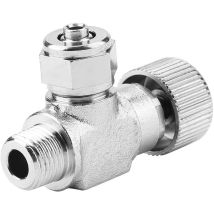 Memkey - Aquarium Needle Valve For Aquarium System, Co2 Regulator (single Head Trim Valve, 1)