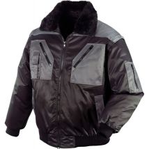 Giacca Pilot Uomini Oslo, Nero / Anthr., Dimensione 2xl
