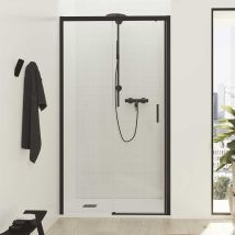 Copie De Cabine De Douche Frontale Coulissante F1 1 Fixe + 1 Porte - Sans Low Profile Decoracion Mampara: Verre Transparent - Mamparas: 105 (103,5 -