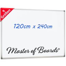 Master Of Boards - Whiteboard Mit Lackierter Oberfläche 120 X 240 Cm