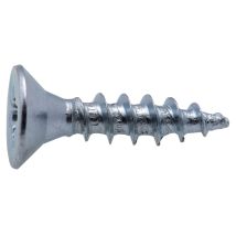 Vissal - Holzschraube Mit Senkkopf Pz Verzinkt Viswood Mit Voller Gewindelänge 3x15 Mm (x35 Schrauben)