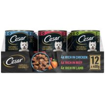 Natural Goodness Tins Mixed Selection In Loaf 12x400g - 267141 - Cesar